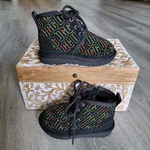 UGG Toddler Neumel II Graphic Stitch Boot